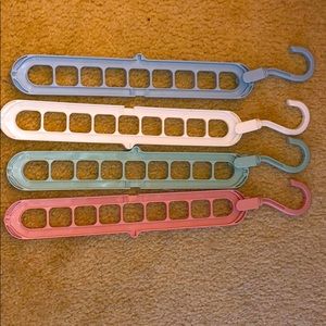 Space saving hangers